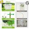 38 Pcs Wisteria Hanging Flowers, 3.77 Ft/Pcs Artificial Hanging Flowers, White Fake Wisteria for Wedding Party Ceremony Backdrop Home Decoration